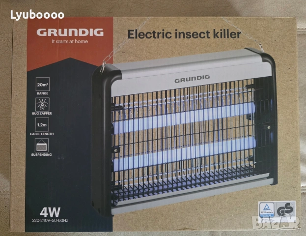 Лампа против насекоми Grundig, LED