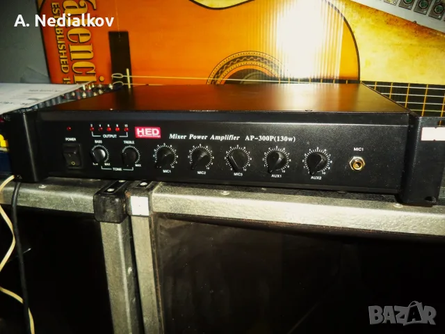 Hed audio mixer-amplifier AP 300/130watt/, снимка 7 - Китари - 55420315
