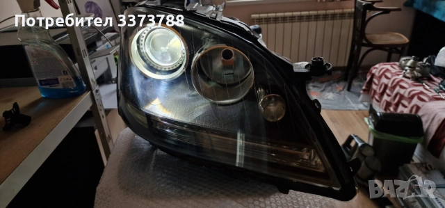 Продавам 2 комплекта рециклирани, ксенонови фарове със завиване за w164, снимка 2 - Части - 54739469