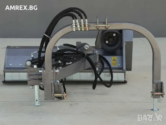 Страничен мулчер за трактор BlackStone BV 140 L | 140 см | Хидравлично рамо | 35–40 к.с., снимка 3 - Селскостопанска техника - 55322705