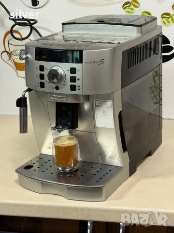 Кафемашина кафе автомат delonghi magnifica S с гаранция, снимка 6 - Кафемашини - 54724165