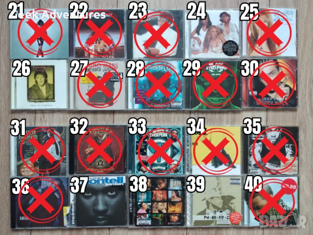 Pop и R&B Music Albums CDs Оригинални Поп РнБ Музикални Дискове, снимка 4 - CD дискове - 48890350