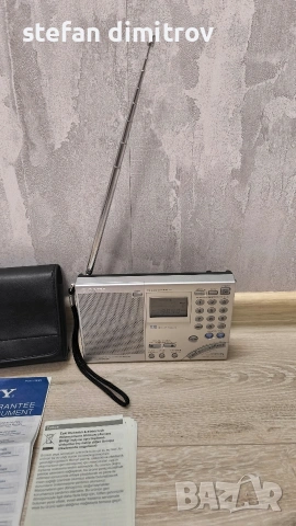 Sony ICF-SW7600GR World Band Receiver Radio FM Stereo/SW/MW/LW Tested Works , снимка 4 - Радиокасетофони, транзистори - 55092246