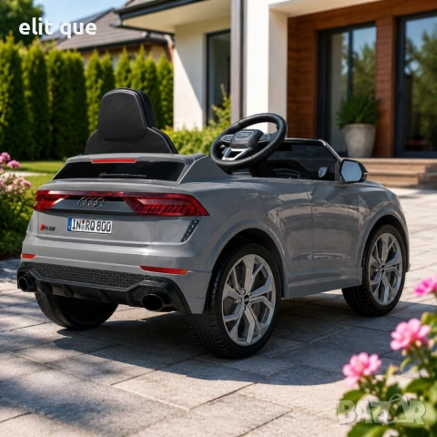 Детска акумулаторна кола Audi RS Q8 12V, снимка 6 - Детски велосипеди, триколки и коли - 55136416