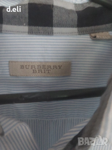 BURBERRY Original Size L 100% Памук, снимка 4 - Ризи - 54702756