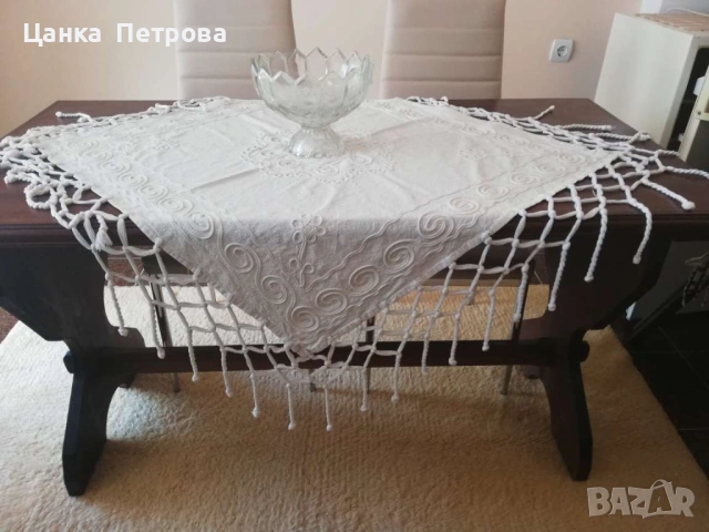 маса за хранене от естествен масивен махагон, снимка 7 - Кухни - 54899993