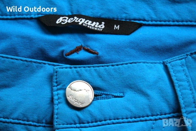 BERGANS Moa pirate pants - мъжки къси панталони, размер М, снимка 4 - Спортни дрехи, екипи - 54839271