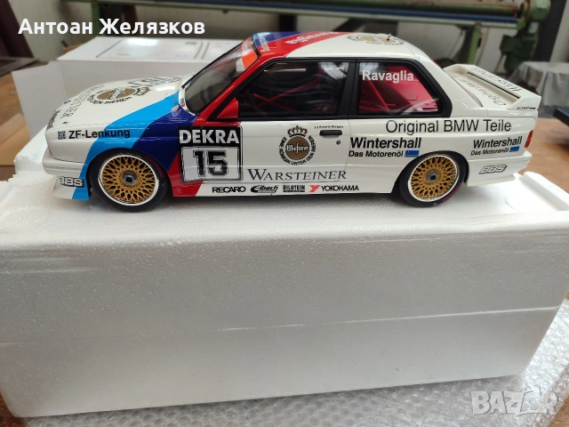 BMW e30 DTM 1:12, снимка 3 - Други - 54629825