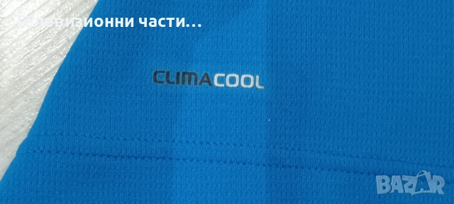 Оригинална Adidas Climacool Polo тениска W51928 с яка, в отлично състояние, размер М, снимка 9 - Тениски - 54173647