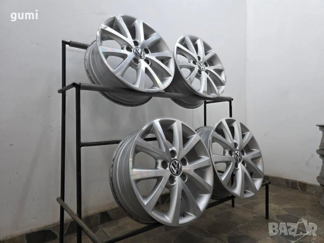 4бр 16ски джанти за VW 5х112мм A161447 , снимка 6 - Гуми и джанти - 54834361