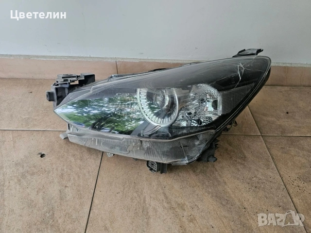 Ляв фар Mazda 2 lqv far Мазда 2, снимка 3 - Части - 54488528