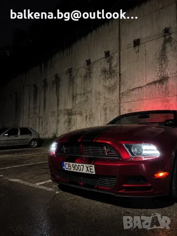 BALKENA Ford Mustang Cabrio AUTOMATIC ПОД НАЕМ Варна Шумен Бургас, снимка 3 - Rent a car - 55659024