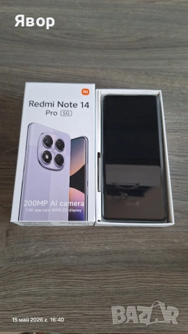 Като нов  Redmi Note 14 Pro 5G , с гаранция, снимка 4 - Xiaomi - 54570666