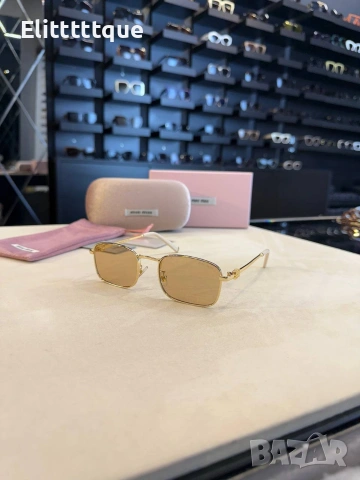 Очила + висок клас калъф + на марката кутия + сертификат + кърпичка miu miu cartier celine , снимка 8 - Слънчеви и диоптрични очила - 54908988