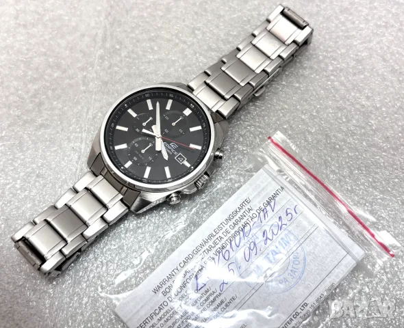 Като нов! Casio Edifice Chronograph EFV-610D-1A, снимка 15 - Мъжки - 55543187