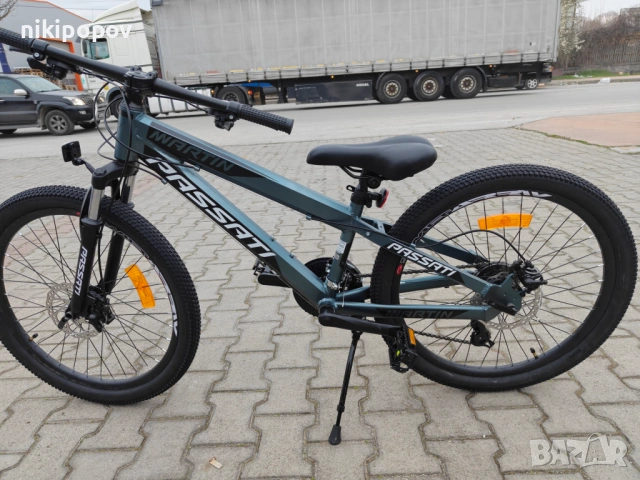 BG Алуминиев велосипед 24" MARTY сив, снимка 8 - Велосипеди - 54334755