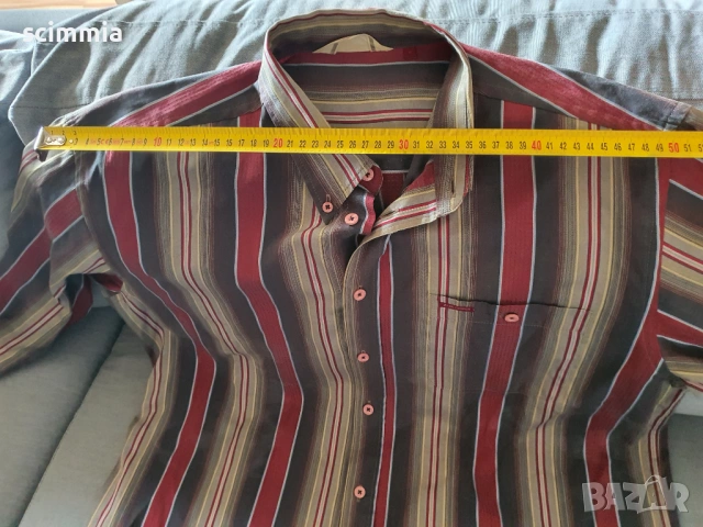 Мъжка риза Lee Cooper размер L на ивици, снимка 12 - Ризи - 54567783