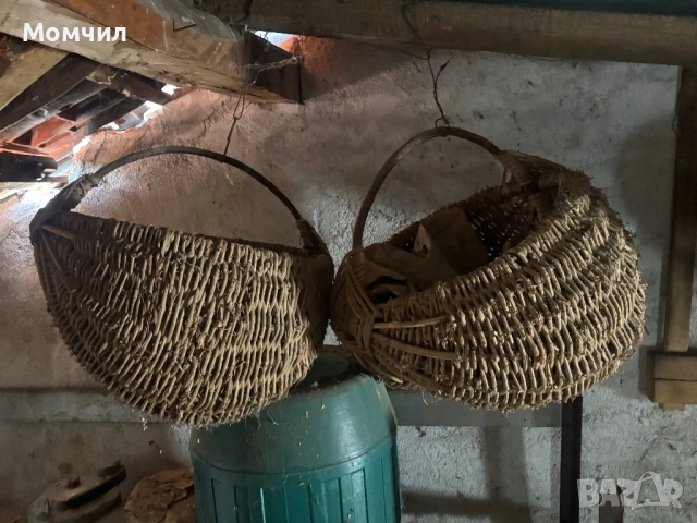 Продавам стари плетени кошници