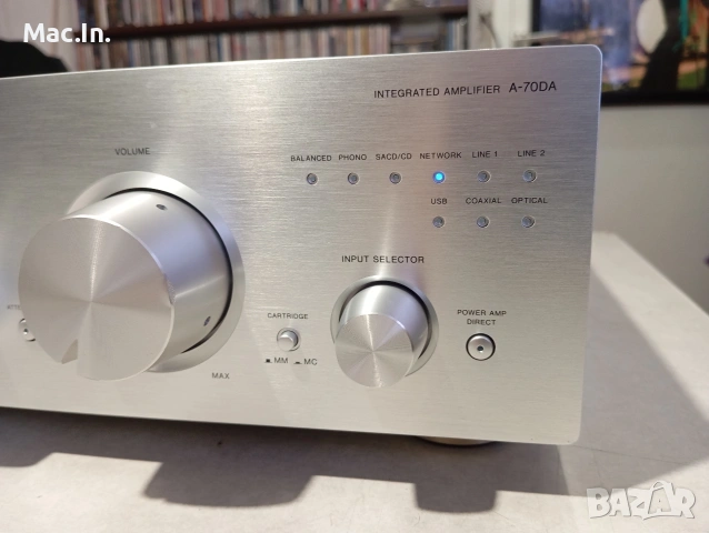 Усилвател PIONEER A-70DA -S, снимка 7 - Ресийвъри, усилватели, смесителни пултове - 54121550