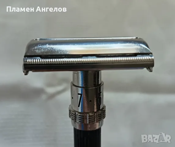 Регулируема самобръсначка Gillette Super Adjuatable - "Black Beaty" , снимка 4 - Други ценни предмети - 55481831