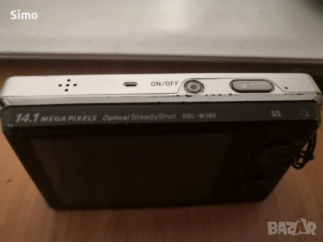 Фотоапарат Sony DSC W380, снимка 2 - Фотоапарати - 54165360