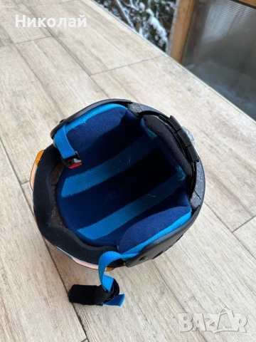 Ски каска със визьор Alpina sports CARAT LE VISOR, снимка 5 - Зимни спортове - 54410187