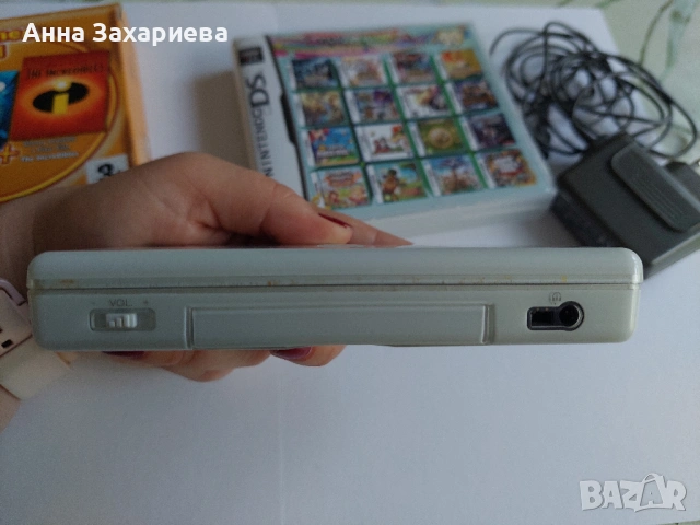 Nintendo DS Lite White + Карта с 208 игри + Оригинална игра, снимка 6 - Nintendo конзоли - 54917974