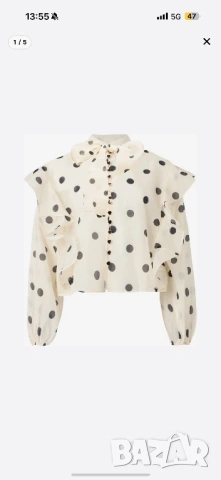 Дамска риза на точки, снимка 2 - Ризи - 54289869