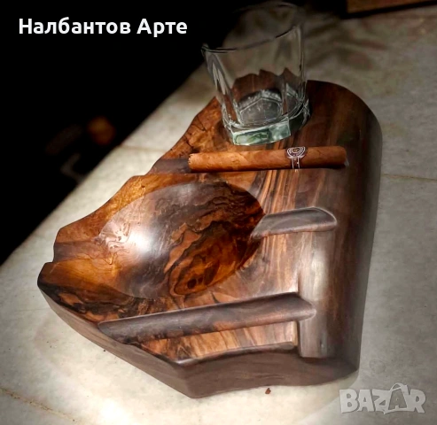 Пепелник за пури - ръчна изработка, снимка 6 - Други - 55172500