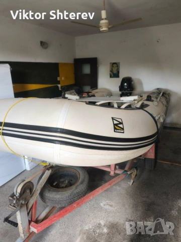Надуваема лодка Zander ARIB-360S + Suzuki DF20 AS + колесар Скорпион П1А | Пълен комплект