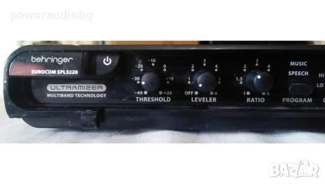 Behringer Eurocom SPL3220 Stereo Multi-band Sound Processor, снимка 2 - Ресийвъри, усилватели, смесителни пултове - 54906105