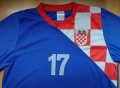 Hrvatska / #17 Мandzukic - мъжка футболна тениска на Хърватска, снимка 4