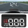 Автомобилен Head-Up дисплей, HUD проектор за предно стъкло, 1280x720, OBD НОВ, снимка 1