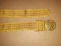 Параден офицерски колан , униформа - БНА , НРБ, снимка 3