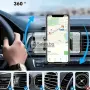 Автомобилен държач за телефон за решетка за въздуховод, снимка 5