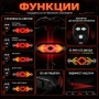 Задни светлини за велосипед мигачи LED задна светлина стоп за колело, снимка 2
