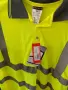 Нови сигнални тениски с яка Portwest Hi-Vis S477 – Размери M и XL (Внос от Германия), снимка 3