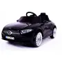 Черна акумулаторна кола Mercedes Benz CLS350 с кожена седалка 12V, снимка 2