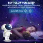 Immver Astronaut Galaxy Star Projector с дистанционно управление и таймер, 8 ефекта на мъглявина, снимка 4