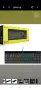Клавиатура Corsair K55 RGB PRO, гейминг, IP42, RGB подсветка, , снимка 1
