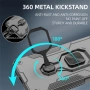 Калъф за Realme 16 5G с Въртящ се Пръстен - PC+TPU, 360° стойка, Магнитен, 5 цвята, снимка 11