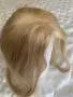 Дамско тупе/топер естествена коса, снимка 5