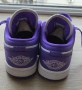 Автентични дамски Nike Air Jordan 1 в цвят лилаво. Размер 36.5, снимка 7