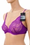Дамски комплект бельо Hunkemöller в лилаво – сутиен 80C и долни гащи XL, снимка 3