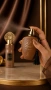 Комплект Lamsat Harir Dubai Chocolate EDP 100ml + дезедорат , снимка 3