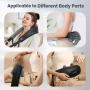 Безжичен, преносим 4D Shiatsu масажор, снимка 11