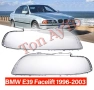 Стъкла Капаци БМВ Е39 Фейслифт BMW E39 Facelift 1996-2003 Стъкла Фарове, снимка 2