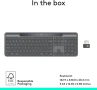 Соларна клавиатура Logitech K980 Bluetooth Logi Bolt, снимка 2