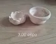 Комплекти съдове за свещи от гипсокерамика , снимка 4