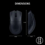 Геймърска мишка Razer Viper V4 Pro Black 8K, снимка 5